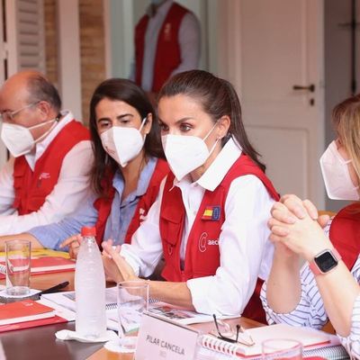 La reina Letizia y el toque paraguayo en su outfit