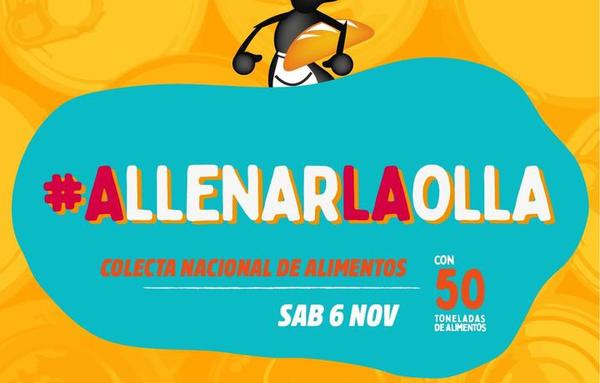 “A llenar la olla”: inicia nueva colecta de alimentos en favor de carenciados