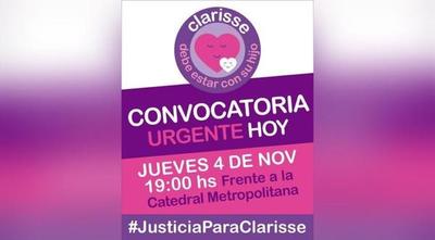 #JusticiaparaClarisse: Protesta frente a la Catedral Metropolitana a favor de la madre – Prensa 5