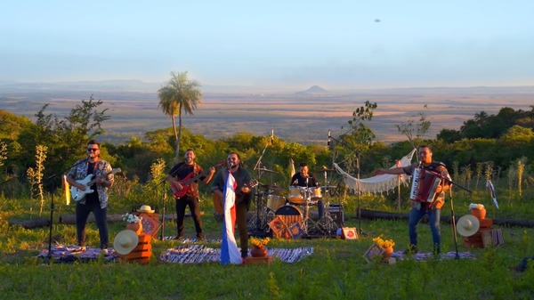 Tierra Adentro: la banda paraguaya puso en línea a su público para disfrutar de un concierto único