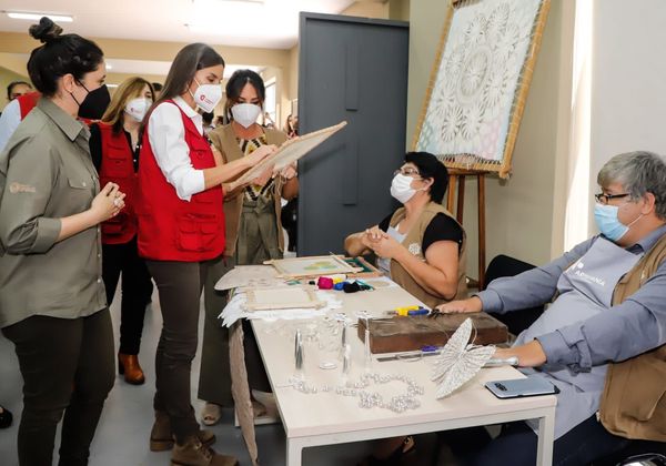 Letizia de España visitó centro de entrenamiento a emprendedores de grupos vulnerables - .::Agencia IP::.