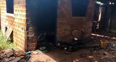 Septuagenario murió durante incendio de su vivienda en Itapúa - Nacionales - ABC Color