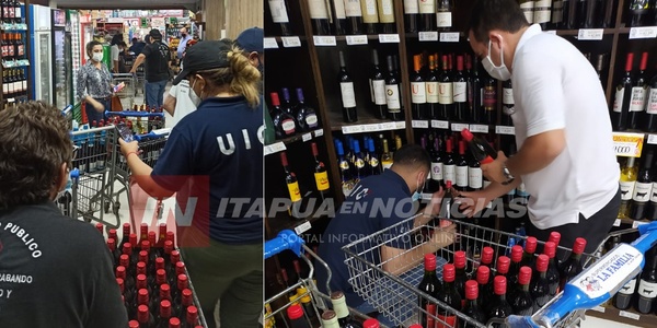 ALLANAN CONOCIDO SUPERMERCADO POR SUPUESTA VENTA DE PRODUCTOS DE CONTRABANDO. - Itapúa Noticias