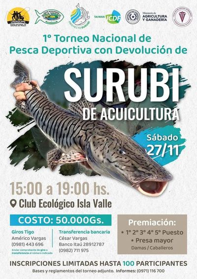 Ministerio del Ambiente apoya torneo de pesca deportiva en plena veda  - Nacionales - ABC Color