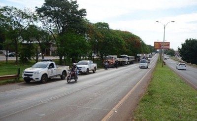 Acuerdan con camionero para despejar la Ruta PY02 hasta el Km 4