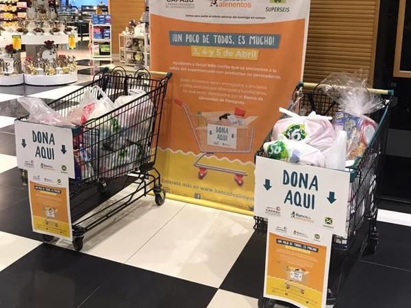¡Este sábado doná alimentos no perecederos por una buena causa!