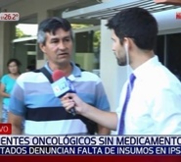 Sin insumos para quimioterapia, denuncian asegurados del IPS - Paraguay.com