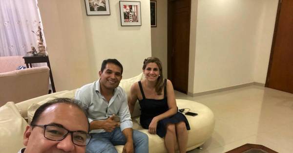 La Nación / Dionisio Amarilla promociona al precandidato Hugo Fleitas con miras a las Presidenciales 2023
