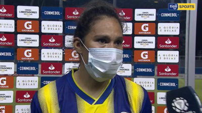 Tania Riso, futbolista de Capiatá