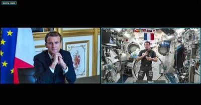La Nación / Desde el espacio, un astronauta describe los daños climáticos