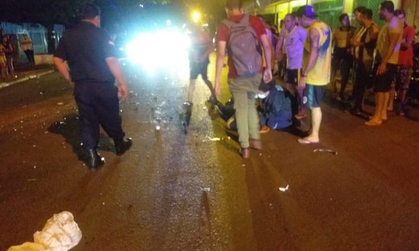 Violento accidente en Franco