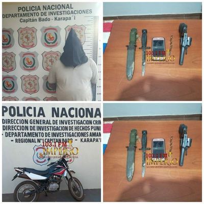 Detienen a un hombre con orden de captura por tráfico de marihuana e incautan evidencias