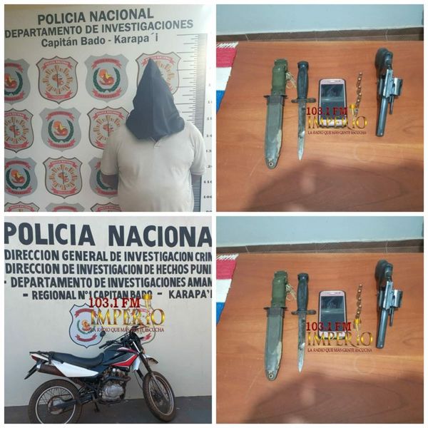 Detienen a un hombre con orden de captura por tráfico de marihuana e incautan evidencias