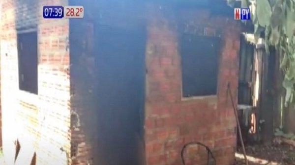 ¡Lamentable! Adulto mayor murió en incendio | Noticias Paraguay