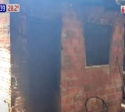 ¡Lamentable! Adulto mayor murió en incendio - Paraguay.com