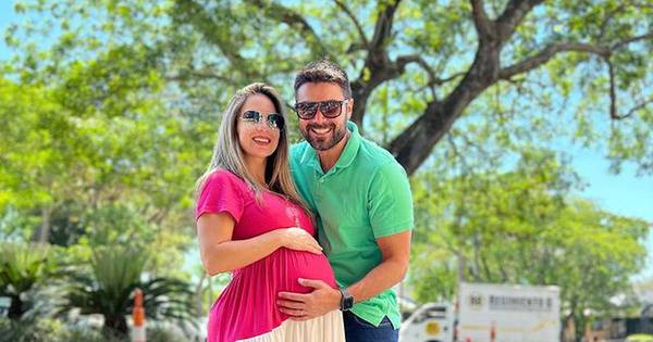 La Nación / Maga Páez en la cuenta regresiva para dar a luz a su segundo hijo, Baltazar