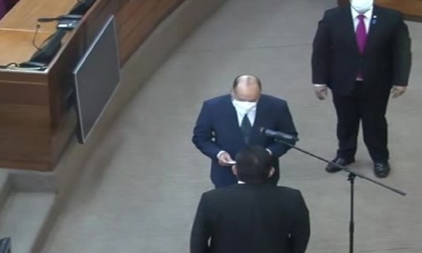 Víctor Ríos renunció y asumió Carlos Vidal Zena, nuevo Senador - SNT