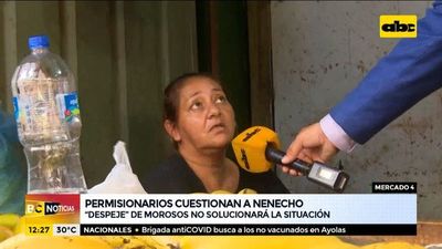 Permisionarios del mercado 4 cuestionan a Nenecho Rodríguez - ABC Noticias - ABC Color