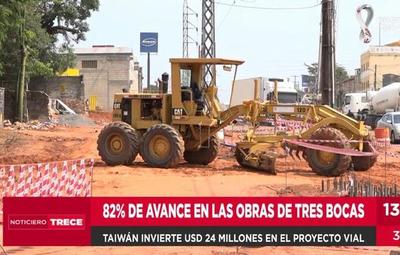Obras del túnel de Tres Bocas presentan un importante avance
