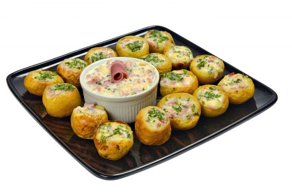 Papitas rellenas con jamón y queso, un aperitivo infalible - Gastronomía - ABC Color