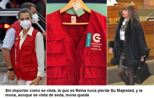 El chaleco de Letizia