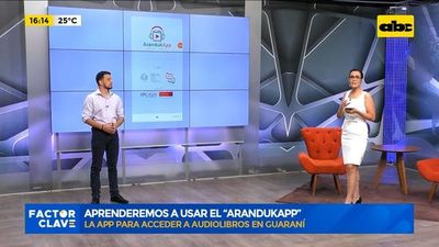 Aplicación para teléfonos inteligentes que permite acceder a audiolibros en guaraní - Factor Clave - ABC Color