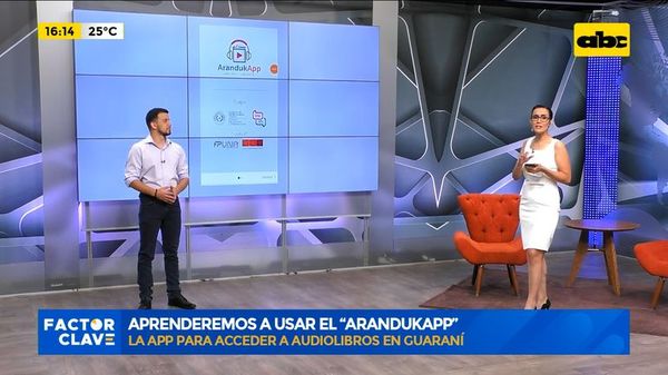 Aplicación para teléfonos inteligentes que permite acceder a audiolibros en guaraní - Factor Clave - ABC Color