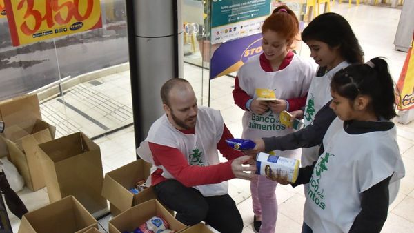 Este sábado se realiza la colecta del Banco de Alimentos