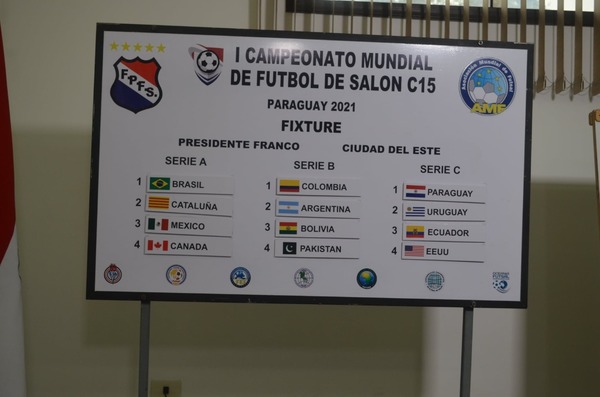 Mundial C15 de fútbol de salón: “Paraguay debutara frente a Ecuador en ciudad de Presidente Franco”