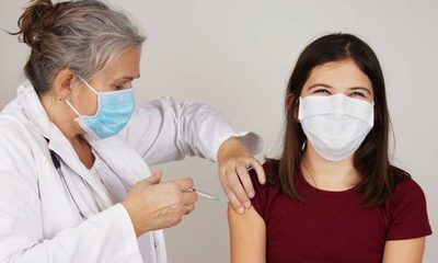 Este sábado se empezará a vacunar a adolescentes de 14 y 15 años