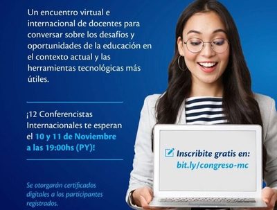 Congreso internacional gratuito “Maestros conectados de Latinoamérica” con reconocidos disertantes del  sector educativo