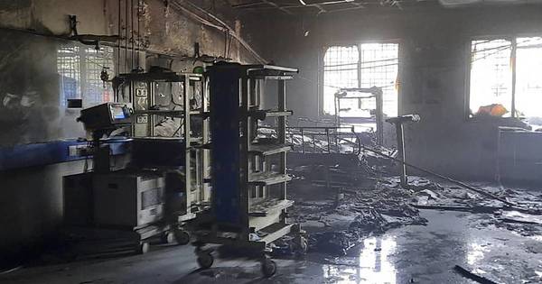 La Nación / India: once personas mueren en incendio de un hospital para enfermos de COVID-19