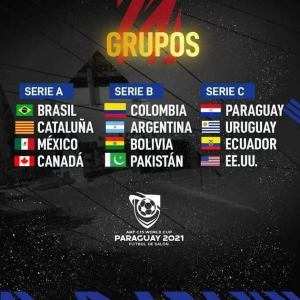 Paraguay debutara frente a Ecuador en el Mundial C15