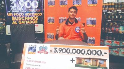 Gastará súper premio en la salud de su papá