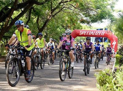 Se realiza mañana tradicional paseo por el “Día de la Mujer en Bicicleta” - Nacionales - ABC Color