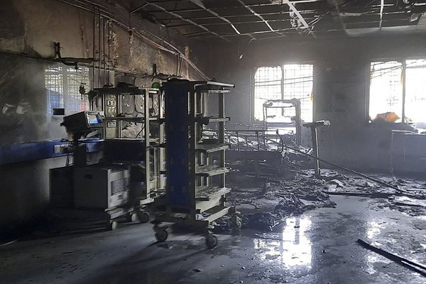 Incendio en hospital COVID de India deja al menos 10 muertos - Megacadena — Últimas Noticias de Paraguay
