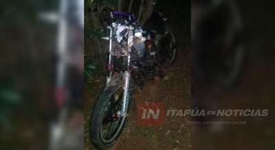 UN MOTOCICLISTA TERMINÓ CON LESIONES GRAVES TRAS ACCIDENTE EN NATALIO KM 10 - Itapúa Noticias