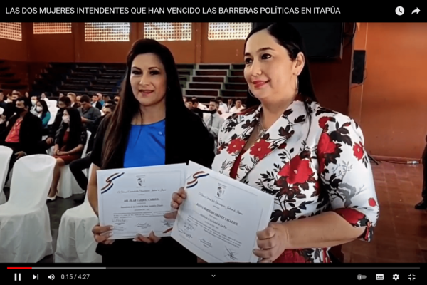 LAS DOS INTENDENTES FEMENINAS QUE HAN VENCIDO LAS BARRERAS POLÍTICAS - Itapúa Noticias
