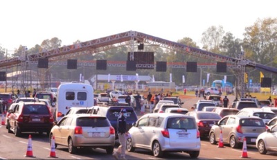 Solo en el autódromo Rubén Dumot se aplicarán dosis este domingo