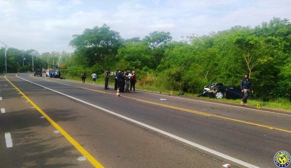 Un motociclista muere en accidente en la ruta Luque - San Ber •