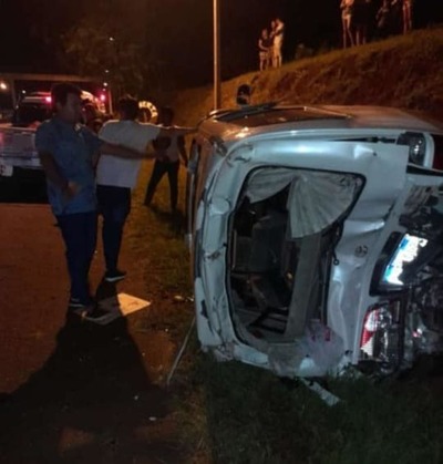 Bombero muere en accidente de tránsito en Yguazú