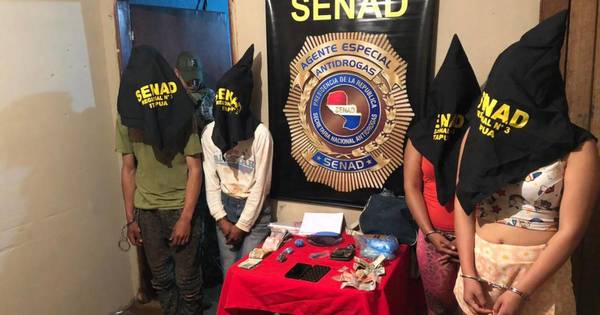 La Nación / Microtráfico: Senad anuló foco de venta de drogas en el barrio San Pedro de Encarnación