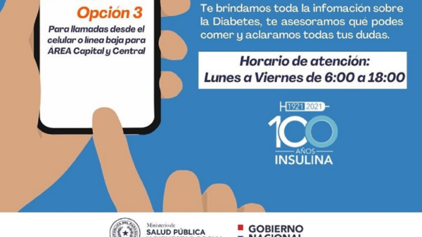 Salud habilita registro de personas con diabetes tipo 2