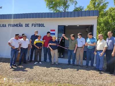 LA LIGA FRAMEÑA DE FÚTBOL CUMPLE SU SUEÑO DE TENER CASA PROPIA - Itapúa Noticias