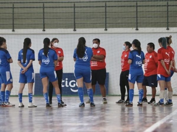 En marcha el microciclo de la Selección Paraguaya Femenina de Futsal