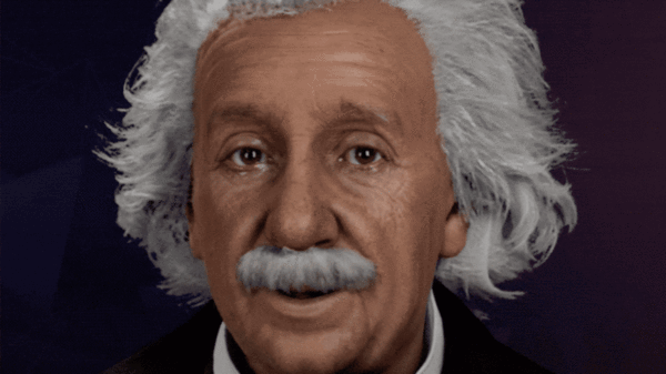 Ahora podes hablar con Einstein gracias a esta inteligencia artificial.
