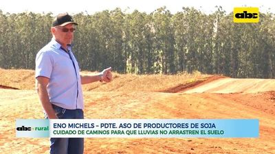 Cuidado de caminos gracias al sistema de siembra directa - ABC Rural - ABC Color