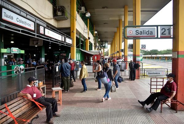 Habilitan vacunatorio anticovid en la Terminal de Ómnibus de Asunción - Nacionales - ABC Color