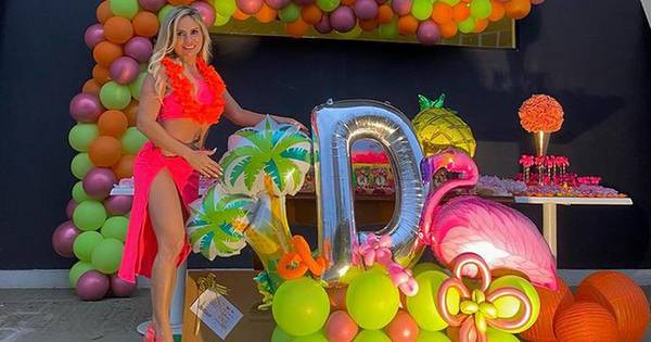 La Nación / La fabulosa fiesta de cumpleaños de Dahiana Bresanovich