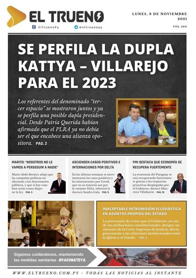 E-paper 8 de noviembre 2021 - El Trueno
